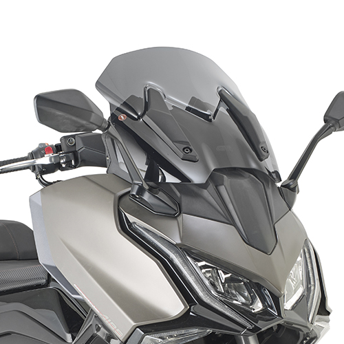 VIZIR / VJETROBRAN KYMCO AK 550 PREMIUM (2023-2024) ZATAMNJEN (SMOKED) <br> (D6122S) KAPPA: KD6122S