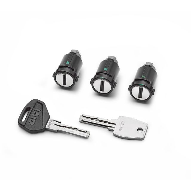 SET BRAVICA S KLJUČEVIMA ZA TRI KOFERA GIVI TREKKER OUTBACK EVO SMART <br> (SLR103)