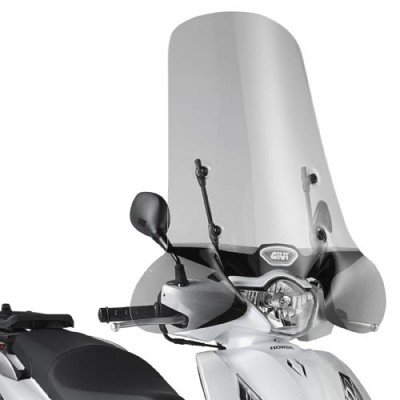VIZIR / VJETROBRAN PROZIRAN ZA SKUTER HONDA SH 125i/150i (2012-2019) VISINA: 72 CM, ŠIRINA: 71 CM <br> GIVI: 1117A