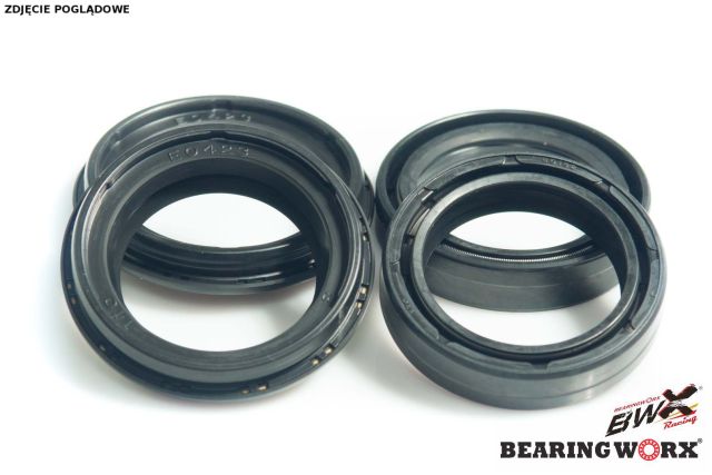 SET SEMERINGA I BRISAČA PREDNJE VILICE BMW, BUELL, HARLEY DAVIDSON, HONDA, KAWASAKI, SUZUKI, YAMAHA (41x54x11) <br> (56-132) BEARING WORKS: FDS14896