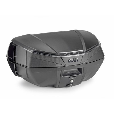 KOFER STRAŽNJI (TOP CASE) 49 LIT, ZA MOTOCIKLE I SKUTERE, GIVI V49NB AIR, CRNA BOJA, ZADIMLJENI KATADIOPTERI, MONOKEY (V49NB)