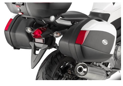 NOSAČI ZA BOČNE KOFERE / DRŽAČI BOČNIH KOFERA V35 + V37 MONOKEY SIDE, ZA MOTOCIKLE HONDA NC 700 S/X (2012-2013), NC 750 S/X/DCT (2014-2015) <br> GIVI: PLX1111