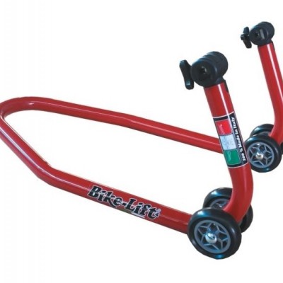 STALAK / PODIZAČ / ŠTENDER ZA MOTOCIKL, STRAŽNJI, CRVENI, BIKE LIFT (RS-17)