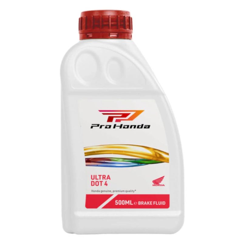 ULJE ZA HIDRAULIČNE KOČNICE I KVAČILO MOTOCIKLA I SKUTERA PRO HONDA ULTRA DOT4 BRAKE FLUID (0,5L) <br> (08203-M99-58ZPRO)