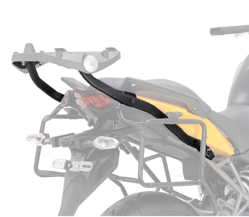 NOSAČ STRAŽNJEG (CENTRALNOG) KOFERA ZA MOTOCIKL KAWASAKI VERSYS 650 (2010-2014) <br> (KZ451) GIVI: 451FZ